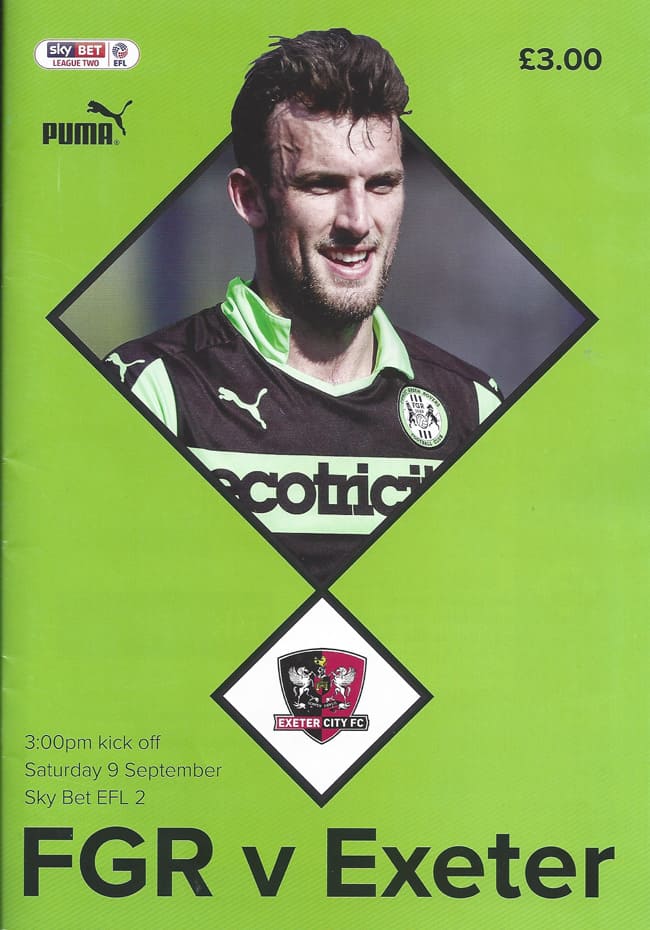 Forest Green Rovers v Exeter City FC